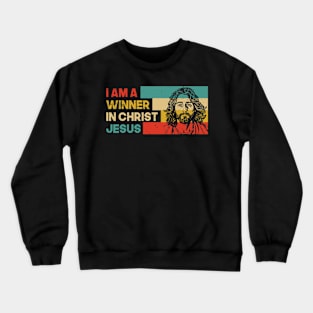 I am a winner in Christ Jesus Crewneck Sweatshirt